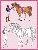 Barbie Copy Colouring Book 3 - A Drawing & Activity Book for Kids Ages 2+ (English)